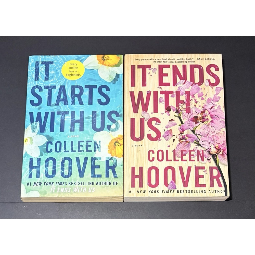 It Starts With Us, It Ends With Us, Colleen Hoover : 2 Book Set (Paperback)